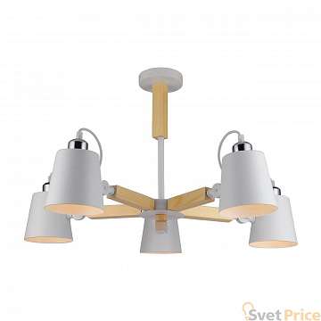 Потолочная люстра Arte Lamp A7141PL-5WH