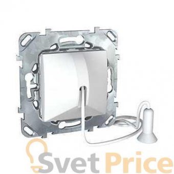 Выключатель со шнуром без фиксации Schneider Electric Unica MGU5.226.18ZD