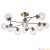 Потолочная люстра Freya Daisy FR5041PL-10BS страна Германия Потолочная люстра Freya Daisy FR5041PL-10BS