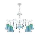 Подвесная люстра Lamp4you Provence E4-05-WM-LMP-O-18-CRL-E4-05-GB-DN