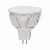Лампа светодиодная (07914) GU5.3 7W 3000K JCDR матовая LED-JCDR-7W/WW/GU5.3/FR ALP01WH