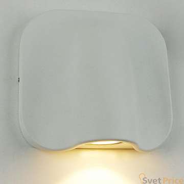 Уличный настенный светодиодный светильник Arte Lamp A8503AL-1WH