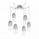 Подвесная люстра Ideal Lux Mild SP6 Grigio