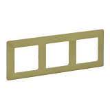 Рамка 3-постовая Legrand Valena Life Лайм 754083