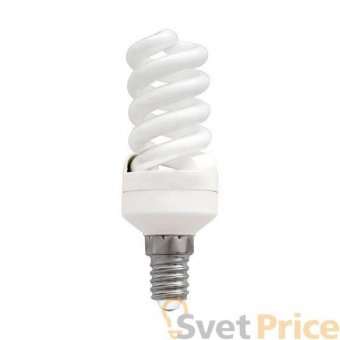 Лампа энергосберегающая E14 11W 2700K матовая 04937