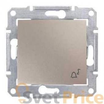 Выключатель кнопочный Звонок Schneider Electric Sedna 10A 250V SDN0800168