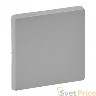 Лицевая панель Legrand Valena Life выключателя одноклавишного перекрестного алюминий 755072