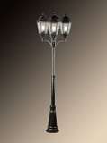 Садово-парковый светильник Arte Lamp Genova A1207PA-3BN