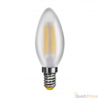 Лампа светодиодная филаментная E14 4W 2800К матовая VG10-C2E14warm4W-F 6999