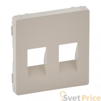 Лицевая панель Legrand Valena Life аудиорозетки слоновая кость 755371