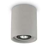 Потолочный светильник Ideal Lux Oak PL1 Round Cemento