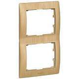 Рамка 2-постовая Legrand Galea Life клен 771966