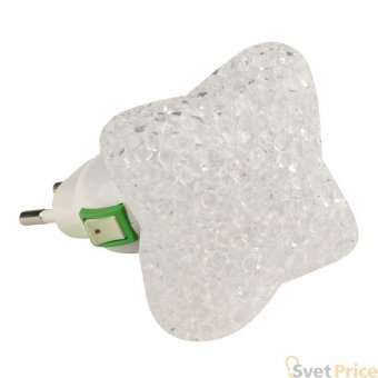 Настенный светодиодный светильник (10333) Uniel DTL-309-Звездочка/White/1LED/0,1W