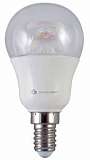 Лампа светодиодная E14 7,5W 2700K груша прозрачная LC-P45CL-7.5/E14/827 L208