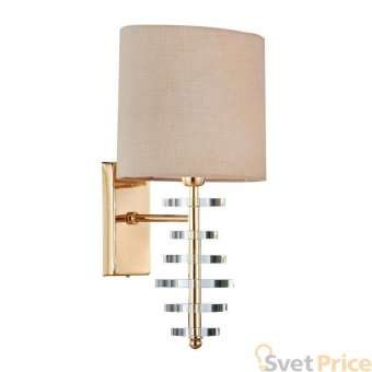 Бра Crystal Lux ARMANDO AP1.2 GOLD