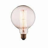 Лампа накаливания E27 60W шар прозрачный G12560