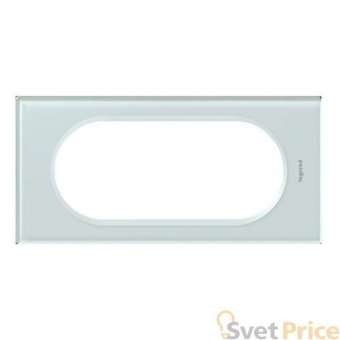 Рамка 4/5-модульная Legrand Celiane смальта белая глина 069315