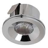 Встраиваемый светодиодный светильник Horoz Miranda 3W 2700K никель 016-004-0003 (HL666L)