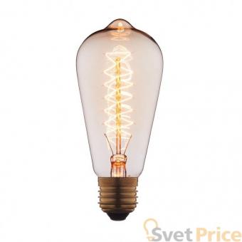 Лампа накаливания E27 40W колба прозрачная 6440-CT