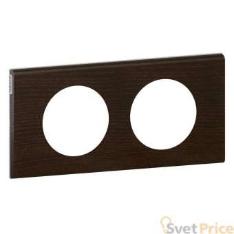 Рамка 2-постовая Legrand Celiane венге 069202
