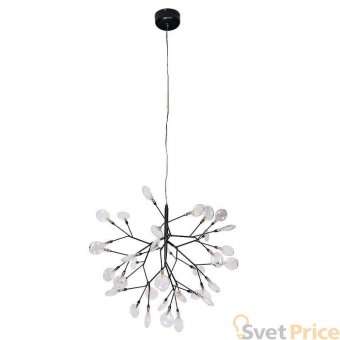 Подвесная люстра Crystal Lux Evita SP36 Black/Transparent