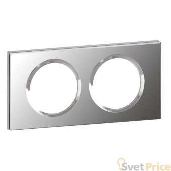 Рамка 2-постовая Legrand Celiane зеркало 069122