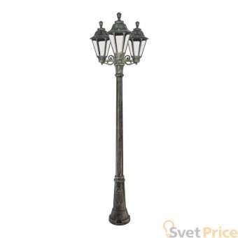 Уличный фонарь Fumagalli Gigi Bisso/Rut 3L E26.156.S30.BXF1R