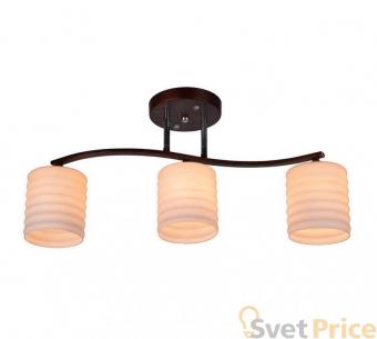 Потолочная люстра IDLamp Gemma 878/3PF-Darkcopper