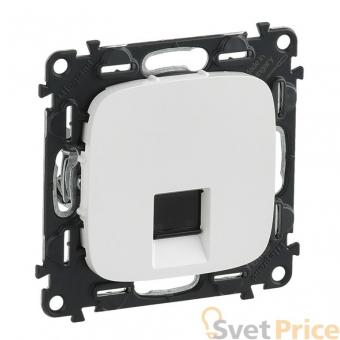 Информационная розетка RJ45 Legrand Valena Allure белая 753740