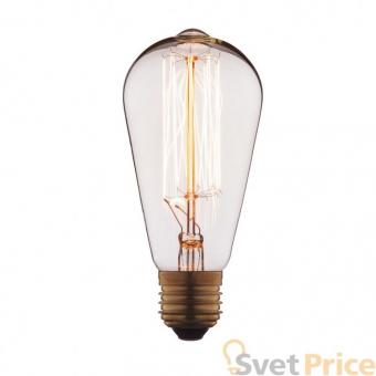 Лампа накаливания E27 60W колба прозрачная 1008