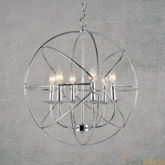 Подвесная люстра Loft IT Castle Chrome Loft1193-6