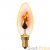 Лампа декоративная (UL-00002981) E14 3W золотистая IL-N-C35-3/RED-FLAME/E14/CL