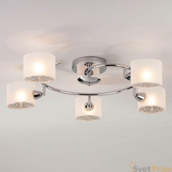 Потолочная люстра Eurosvet Areta 70088/5 хром