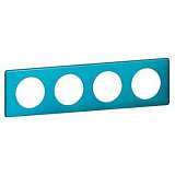 Рамка 4-постовая Legrand Celiane лазурный пунктум 068774