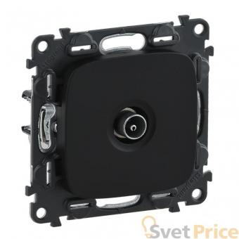 Розетка ТV оконечная Legrand Valena Allure антрацит 753970