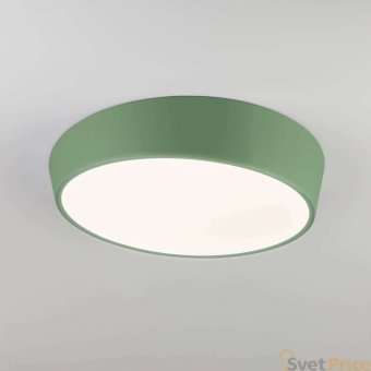 Потолочный светодиодный светильник Eurosvet Visual 90113/1 зеленый
