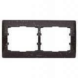 Рамка 2-постовая Legrand Galea Life какао коричневый 771702