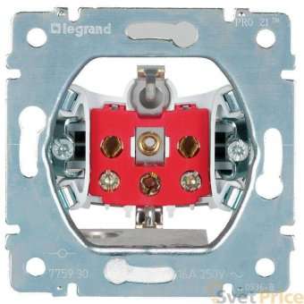Розетка 2К+3 Legrand Galea Life 16A 250V с/з винтовой зажим 775930