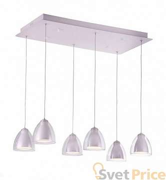 Подвесная люстра IDLamp Mirella 394/6-LEDWhite