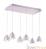 Подвесная люстра IDLamp Mirella 394/6-LEDWhite страна Италия Подвесная люстра IDLamp Mirella 394/6-LEDWhite