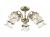 Потолочная люстра Lumion Eloisa 3450/5C страна Италия Потолочная люстра Lumion Eloisa 3450/5C