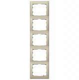 Рамка 5-постовая Legrand Galea Life титан 771409