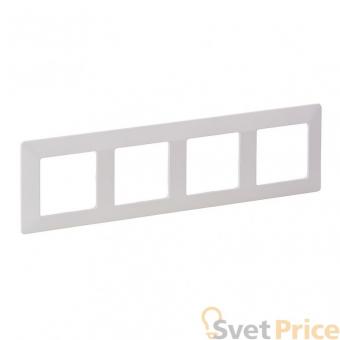 Рамка 4-постовая Legrand Valena Life Белая 754004