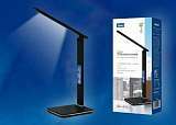 Настольная лампа (UL-00003335) Uniel TLD-551 Brown/LED/450Lm/3000-6000K/Dimmer/USB