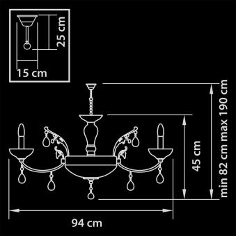 Подвесная люстра Lightstar Boemia 717132