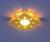 Встраиваемый светильник с двойной подсветкой Elektrostandard 1051 золото/белый 4690389030604