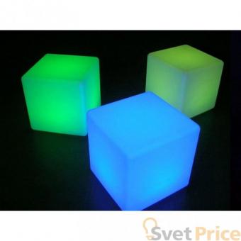 Уличный светодиодный светильник с пультом ДУ Kreonix KDL-Cube-40-RGB 8338