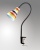 Настольная лампа Odeon Light Pika 2596/1T страна Италия Настольная лампа Odeon Light Pika 2596/1T