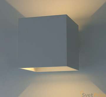 Уличный настенный светодиодный светильник Arte Lamp Rullo A1414AL-1WH