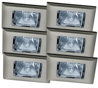 Уличный светильник (в комплекте 6 шт.) Paulmann Premium Quadro 99509